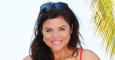 tiffany thiessen hot|Tiffani Thiessen Rocks Sexy Swimsuit on 40th Birthday!